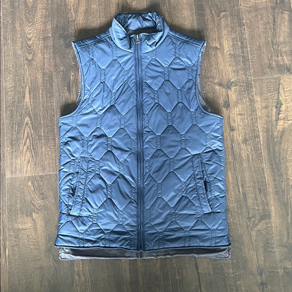 Weatherproof Navy Quilted Vest